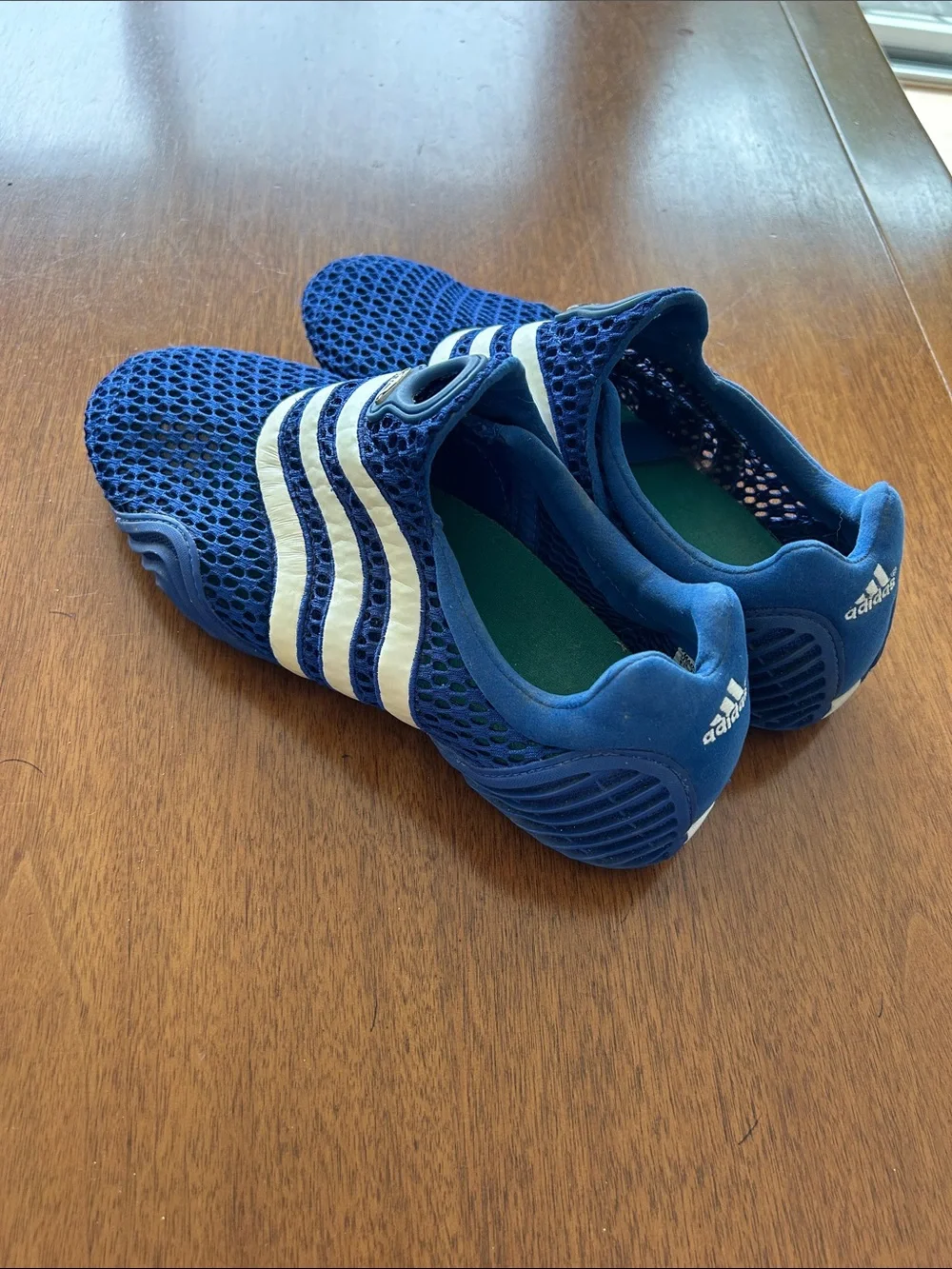 Vintage 2004 Adidas Mei Mesh Water Moc Slip On Sneakers Y2K Gorpcore Size 9.5